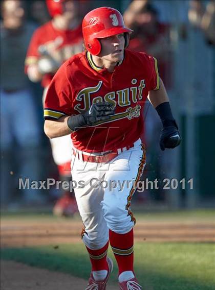 Thumbnail 2 in St. Mary's vs Jesuit (CIF SJS D1 Final - Game 3) photogallery.