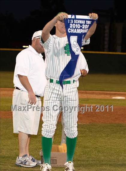 Thumbnail 3 in St. Mary's vs Jesuit (CIF SJS D1 Final - Game 3) photogallery.