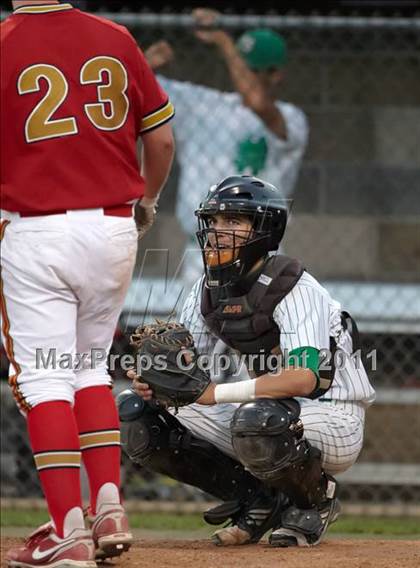 Thumbnail 1 in St. Mary's vs Jesuit (CIF SJS D1 Final - Game 3) photogallery.