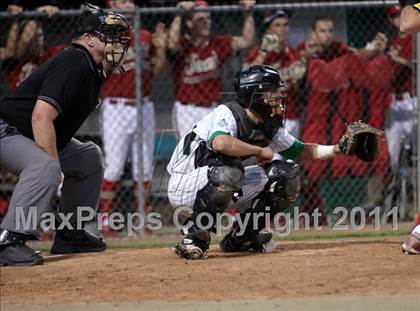 Thumbnail 3 in St. Mary's vs Jesuit (CIF SJS D1 Final - Game 3) photogallery.