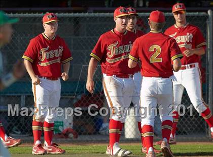 Thumbnail 2 in St. Mary's vs Jesuit (CIF SJS D1 Final - Game 3) photogallery.