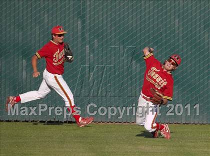 Thumbnail 3 in St. Mary's vs Jesuit (CIF SJS D1 Final - Game 3) photogallery.