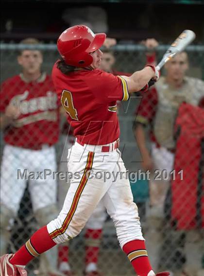 Thumbnail 2 in St. Mary's vs Jesuit (CIF SJS D1 Final - Game 3) photogallery.