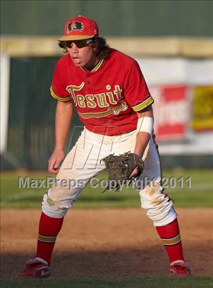 Thumbnail 3 in St. Mary's vs Jesuit (CIF SJS D1 Final - Game 3) photogallery.