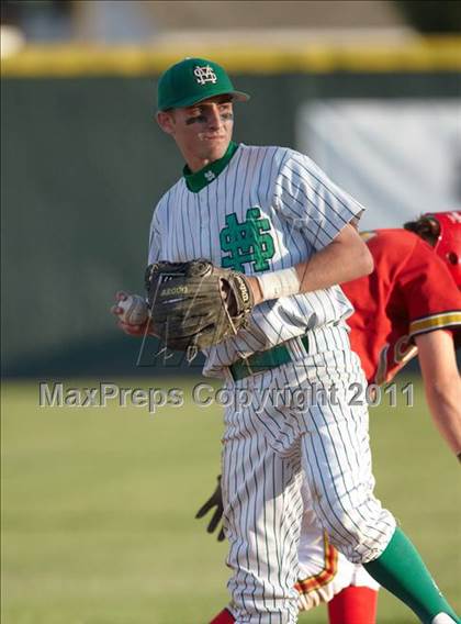 Thumbnail 1 in St. Mary's vs Jesuit (CIF SJS D1 Final - Game 3) photogallery.