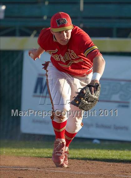 Thumbnail 3 in St. Mary's vs Jesuit (CIF SJS D1 Final - Game 3) photogallery.