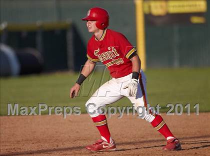 Thumbnail 2 in St. Mary's vs Jesuit (CIF SJS D1 Final - Game 3) photogallery.