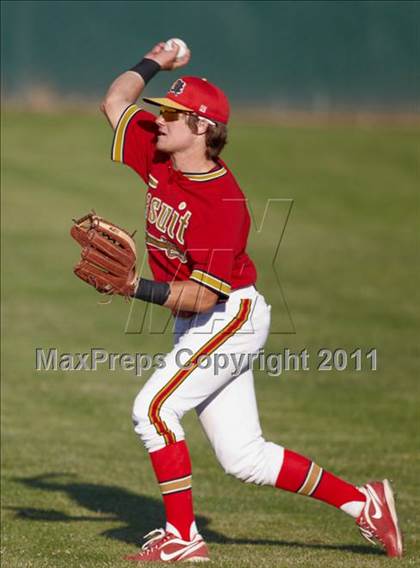 Thumbnail 1 in St. Mary's vs Jesuit (CIF SJS D1 Final - Game 3) photogallery.
