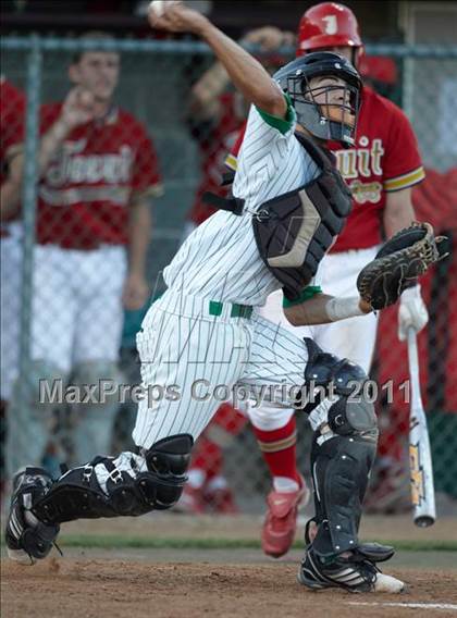 Thumbnail 1 in St. Mary's vs Jesuit (CIF SJS D1 Final - Game 3) photogallery.