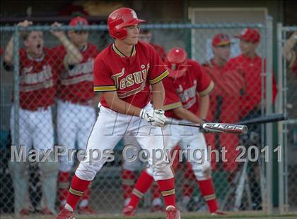 Thumbnail 2 in St. Mary's vs Jesuit (CIF SJS D1 Final - Game 3) photogallery.