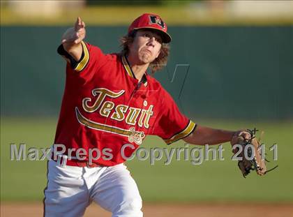 Thumbnail 3 in St. Mary's vs Jesuit (CIF SJS D1 Final - Game 3) photogallery.