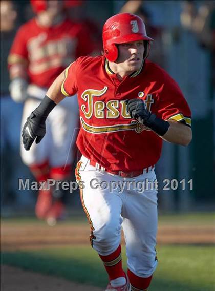 Thumbnail 3 in St. Mary's vs Jesuit (CIF SJS D1 Final - Game 3) photogallery.