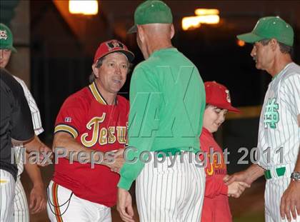 Thumbnail 1 in St. Mary's vs Jesuit (CIF SJS D1 Final - Game 3) photogallery.