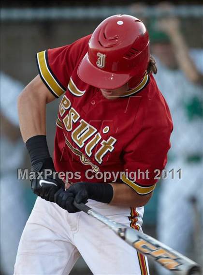 Thumbnail 1 in St. Mary's vs Jesuit (CIF SJS D1 Final - Game 3) photogallery.