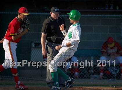 Thumbnail 3 in St. Mary's vs Jesuit (CIF SJS D1 Final - Game 3) photogallery.