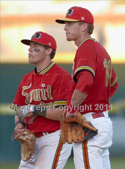 Thumbnail 2 in St. Mary's vs Jesuit (CIF SJS D1 Final - Game 3) photogallery.
