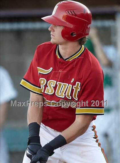 Thumbnail 2 in St. Mary's vs Jesuit (CIF SJS D1 Final - Game 3) photogallery.