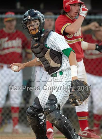 Thumbnail 3 in St. Mary's vs Jesuit (CIF SJS D1 Final - Game 3) photogallery.