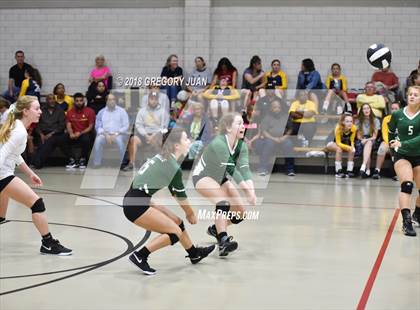 Thumbnail 2 in Archbishop Chapelle vs St. Katherine Drexel (Catholic League Tournament) photogallery.