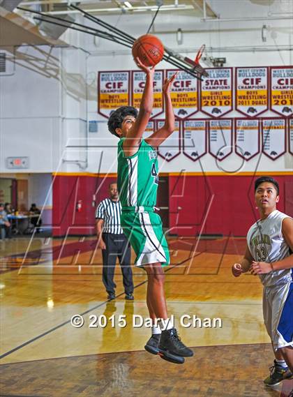 Thumbnail 3 in Monrovia vs Rowland (West Covina JV Christmas Classic) photogallery.
