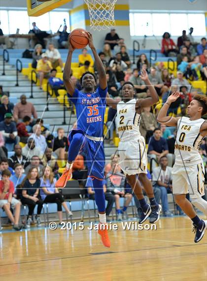 Thumbnail 2 in Friendship Collegiate Academy @ St. Raymond's (Slam Dunk To The Beach) photogallery.