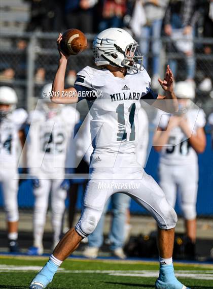 Thumbnail 2 in Millard vs. Milford (UHSAA 2A Semi-Finals) photogallery.