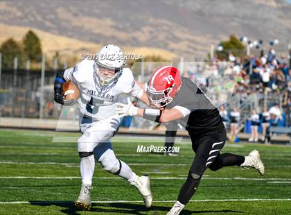 Thumbnail 1 in Millard vs. Milford (UHSAA 2A Semi-Finals) photogallery.