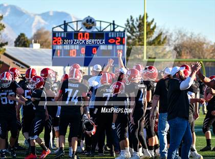 Thumbnail 2 in Millard vs. Milford (UHSAA 2A Semi-Finals) photogallery.