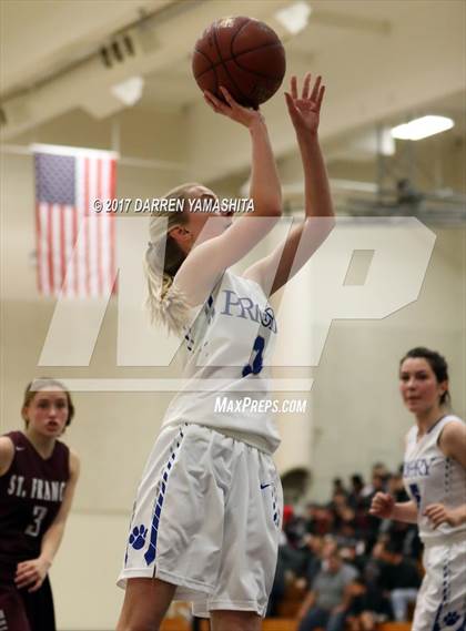 Thumbnail 2 in Woodside Priory vs. St. Francis (CIF CCS Division 5 Final) photogallery.