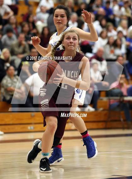 Thumbnail 1 in Woodside Priory vs. St. Francis (CIF CCS Division 5 Final) photogallery.