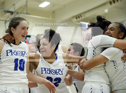 Thumbnail 3 in Woodside Priory vs. St. Francis (CIF CCS Division 5 Final) photogallery.