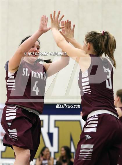 Thumbnail 2 in Woodside Priory vs. St. Francis (CIF CCS Division 5 Final) photogallery.