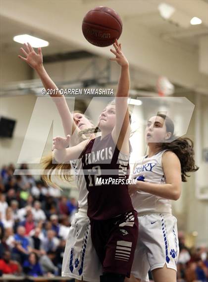 Thumbnail 3 in Woodside Priory vs. St. Francis (CIF CCS Division 5 Final) photogallery.