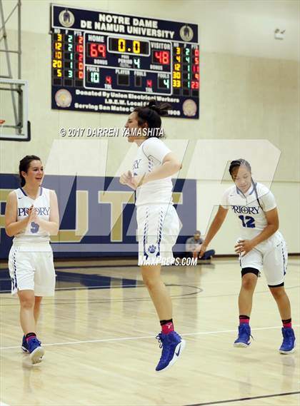 Thumbnail 1 in Woodside Priory vs. St. Francis (CIF CCS Division 5 Final) photogallery.