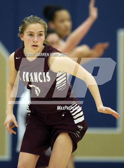 Thumbnail 3 in Woodside Priory vs. St. Francis (CIF CCS Division 5 Final) photogallery.
