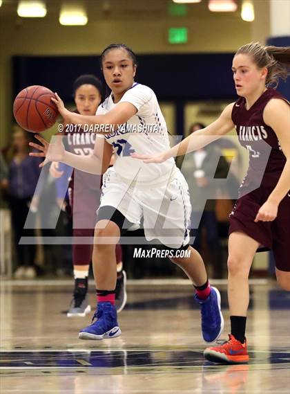 Thumbnail 3 in Woodside Priory vs. St. Francis (CIF CCS Division 5 Final) photogallery.