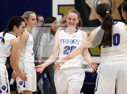 Thumbnail 3 in Woodside Priory vs. St. Francis (CIF CCS Division 5 Final) photogallery.
