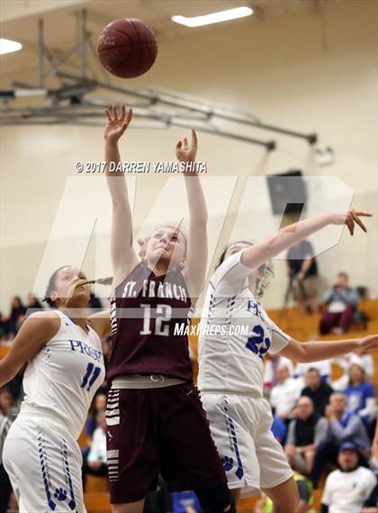 Thumbnail 1 in Woodside Priory vs. St. Francis (CIF CCS Division 5 Final) photogallery.