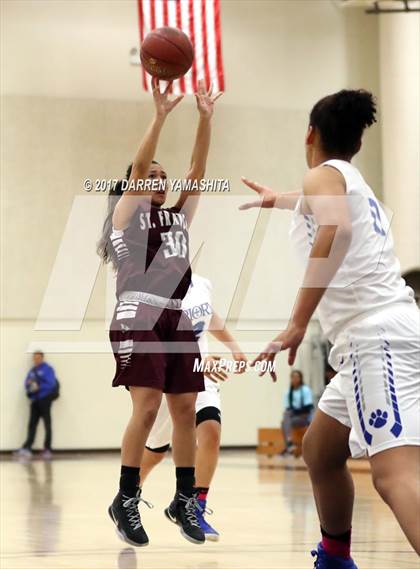 Thumbnail 3 in Woodside Priory vs. St. Francis (CIF CCS Division 5 Final) photogallery.