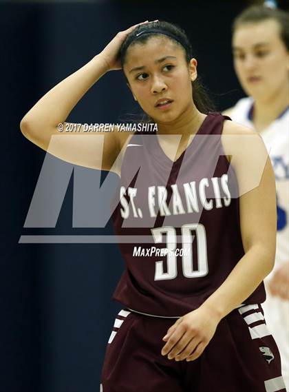 Thumbnail 2 in Woodside Priory vs. St. Francis (CIF CCS Division 5 Final) photogallery.