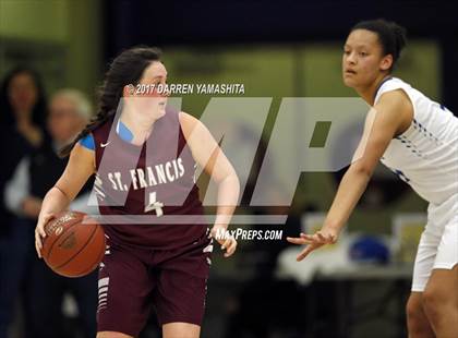 Thumbnail 1 in Woodside Priory vs. St. Francis (CIF CCS Division 5 Final) photogallery.