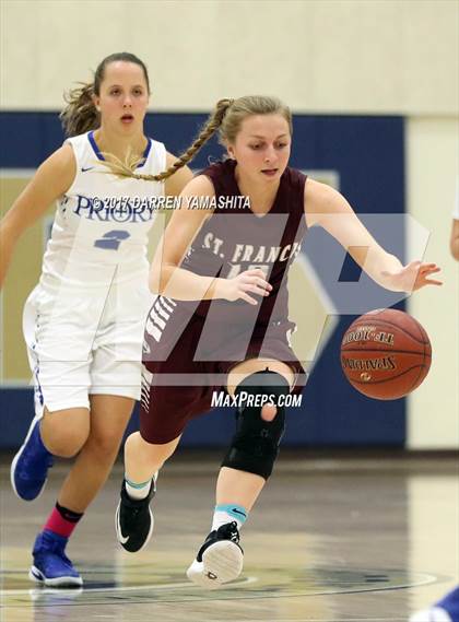Thumbnail 1 in Woodside Priory vs. St. Francis (CIF CCS Division 5 Final) photogallery.