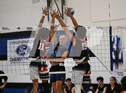 Thumbnail 2 in Miller @ Desert Christian (CIF SS Div 8 Round 2) photogallery.