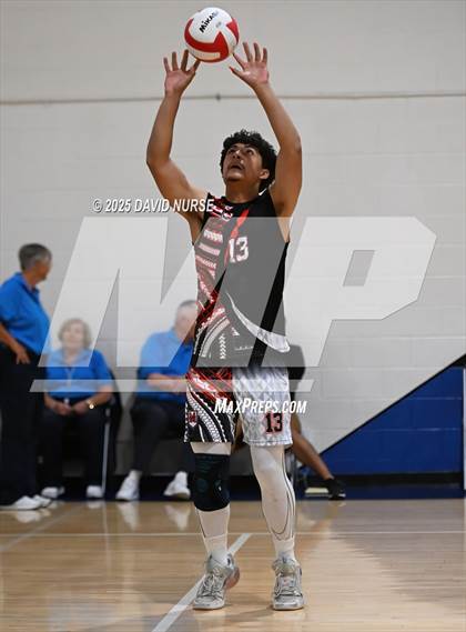 Thumbnail 1 in Miller @ Desert Christian (CIF SS Div 8 Round 2) photogallery.