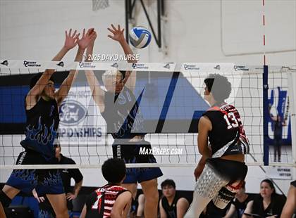 Thumbnail 3 in Miller @ Desert Christian (CIF SS Div 8 Round 2) photogallery.