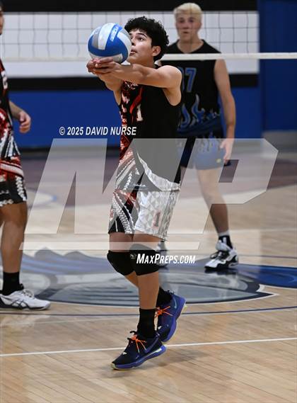 Thumbnail 2 in Miller @ Desert Christian (CIF SS Div 8 Round 2) photogallery.