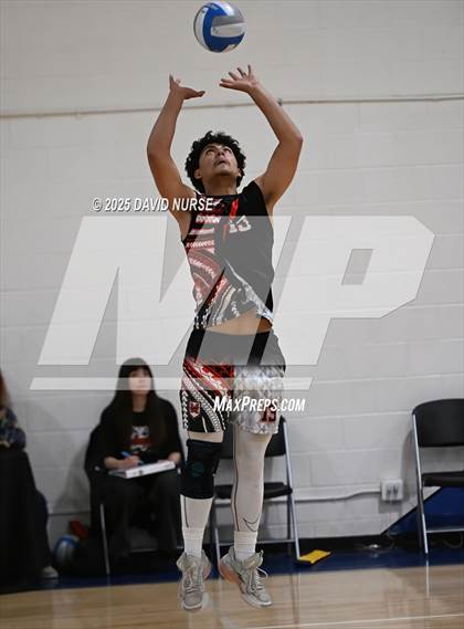 Thumbnail 1 in Miller @ Desert Christian (CIF SS Div 8 Round 2) photogallery.
