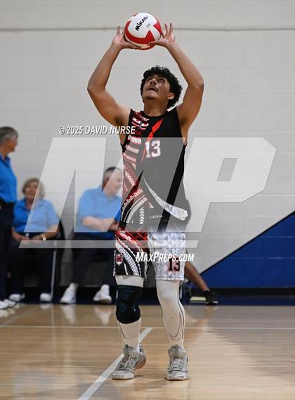 Thumbnail 3 in Miller @ Desert Christian (CIF SS Div 8 Round 2) photogallery.