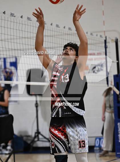Thumbnail 3 in Miller @ Desert Christian (CIF SS Div 8 Round 2) photogallery.