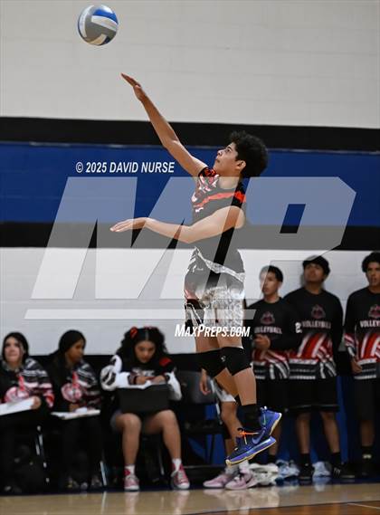 Thumbnail 1 in Miller @ Desert Christian (CIF SS Div 8 Round 2) photogallery.